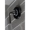 Kingston Brass KS3030ZL Single-Handle Three-Way Diverter Valve with Trim Kit, Matte Black KS3030ZL - alternate 4